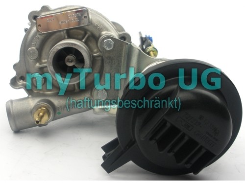 Turbolader Neuteil 727211-5001S, Smart City-Coupe 450, Roadster, A1600960999 MCC, M160R3 8200683864A