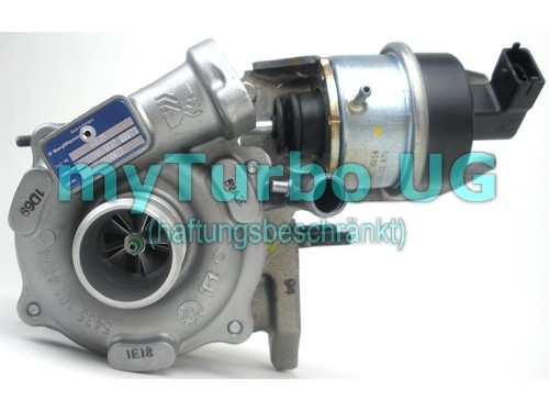 Turbolader 54359700027, 95516200, Borgwarner 1.3CDTi, Opel Fiat Lancia, A13DTE, JTDM, 16V, Reman